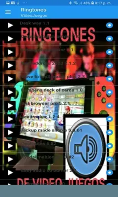 Ringtones De Video Juegos android App screenshot 0