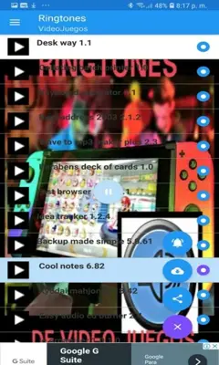 Ringtones De Video Juegos android App screenshot 2